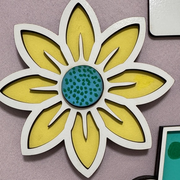 Spring Floral Decor Set - Multicolor - Picture 2 of 6